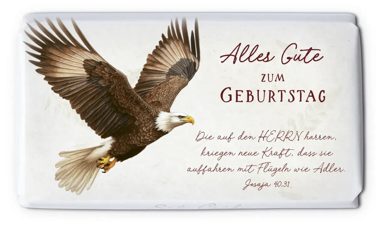 Schokolade Alles Gute zum Geburtstag - Jesja 40