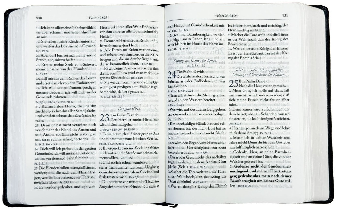 Die Bibel Martin Luther 1912 - Großdruck - Altes und Neues Testament