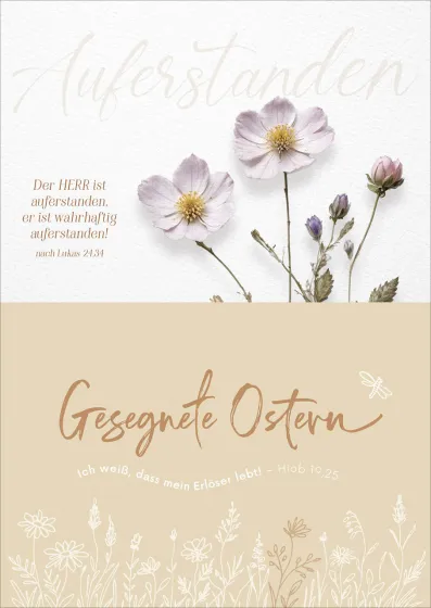 Minikarten zu Ostern