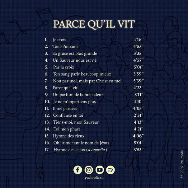 Parce qu'il vit [CD]