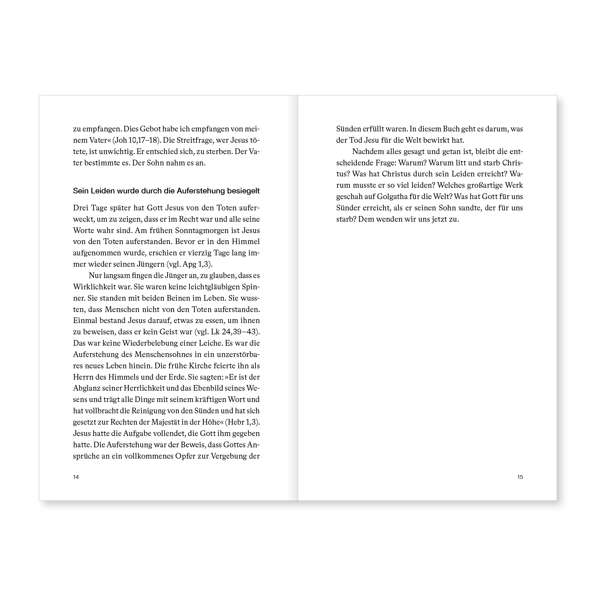 Warum Jesus sterben musste - Fünfzig Gründe für das Kreuz