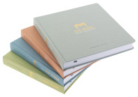 Bibel Menge 2020, Schreibrand - 4 Bände im Schuber (3 AT-Bände und 1 NT-Band) - Journaling Edition