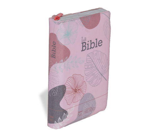 Bible Segond 21 compacte (Premium Style) - couverture souple toilée couleur rose bonbon, avec...