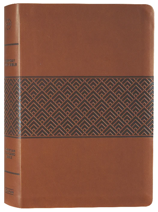 Anglais, Bible d'étude Christian Standard Bible, brune