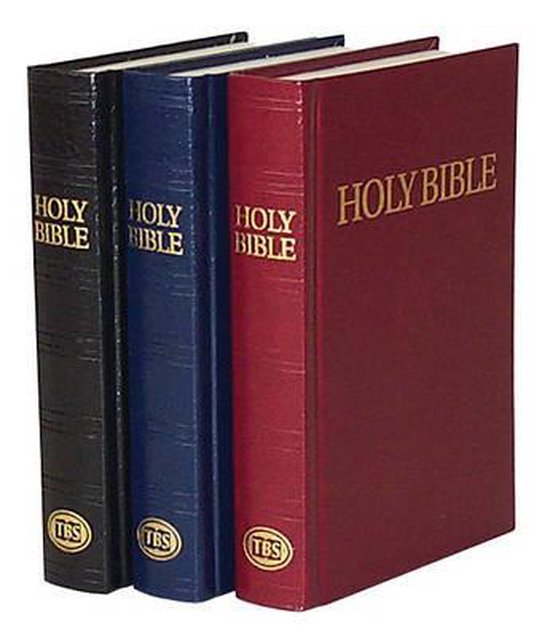 Anglais, Bible King James Version, rigide, noire, (Royal Ruby Text)