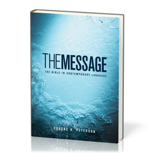 Anglais, Bible The Message, reliée, rigide, couverture illustrée
