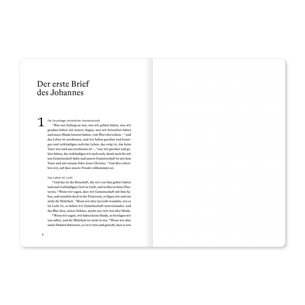 1. Johannes, 2. Johannes, 3. Johannes - Bibeljournal