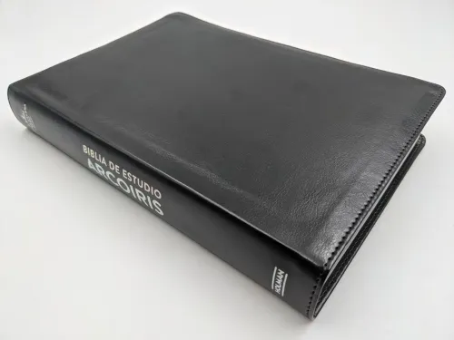 Espagnol, Bible d'étude Reina Valera 1960, Arcoiris, similicuir, noire