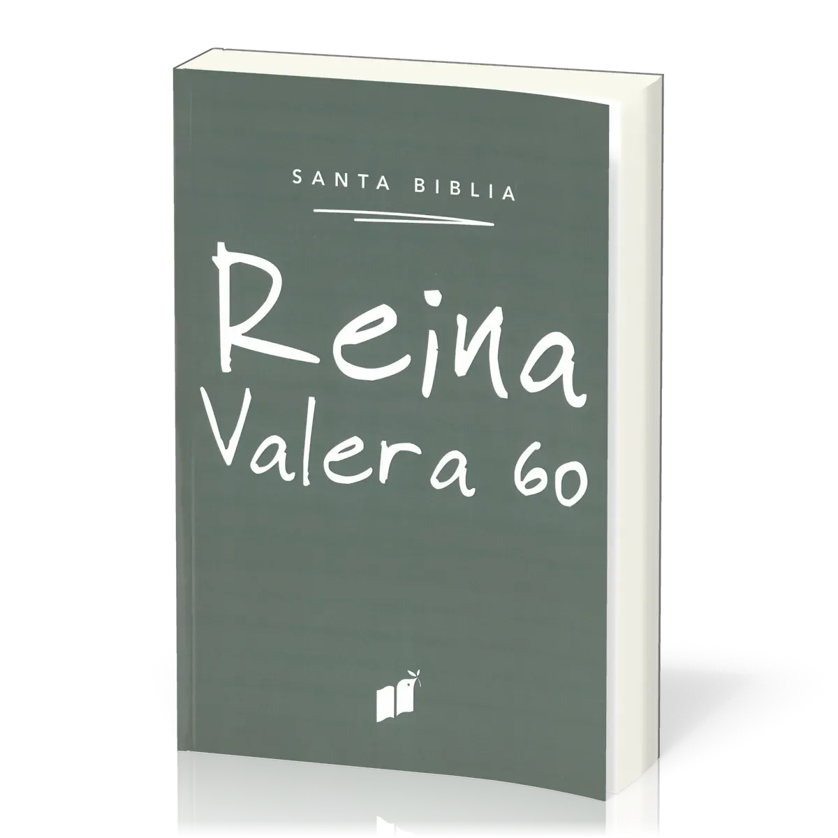 Espagnol, Bible, Reina Valera 1960, brochée  avec rabat, vert canard