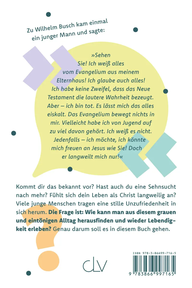 Fang noch heute an! - Wie dein Leben ein Freudenfest wird