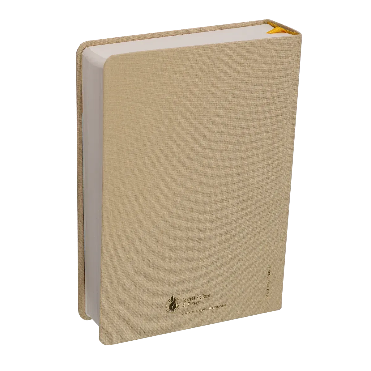 Bible d'étude Segond NEG MacArthur - couverture semi-rigide, toile beige