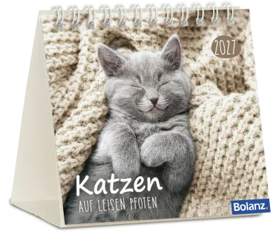 Katzen - Auf leisen Pfoten - Minikalender