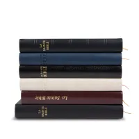 Bible Darby édition de Rolle, grand format, similicuir noir, semi-rigide