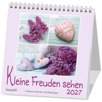 Kleine Freuden sehen - Postkartenkalender
