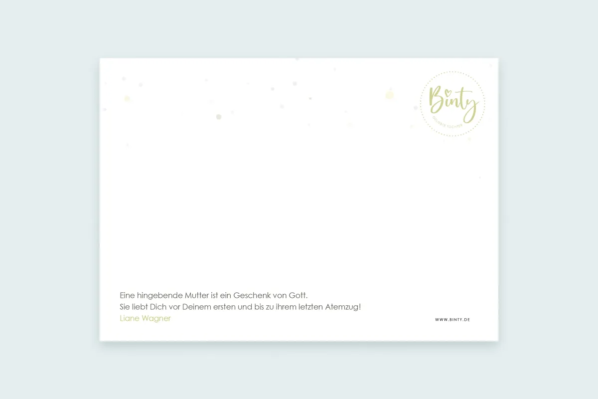 Postkarte | Danke liebe Mama