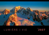 Lumière de vie, calendrier mensuel évangélique - Format : fermé A4 / ouvert A3
