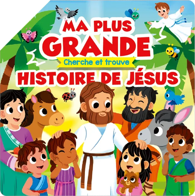 Ma plus grande histoire de Jésus - Cherche et trouve [livre dépliant]