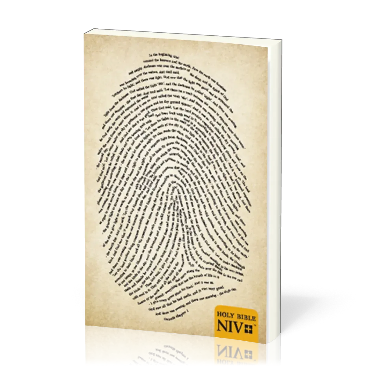 Anglais, Bible New International Version, paperback, couverture parchemin identité - Paperback,...
