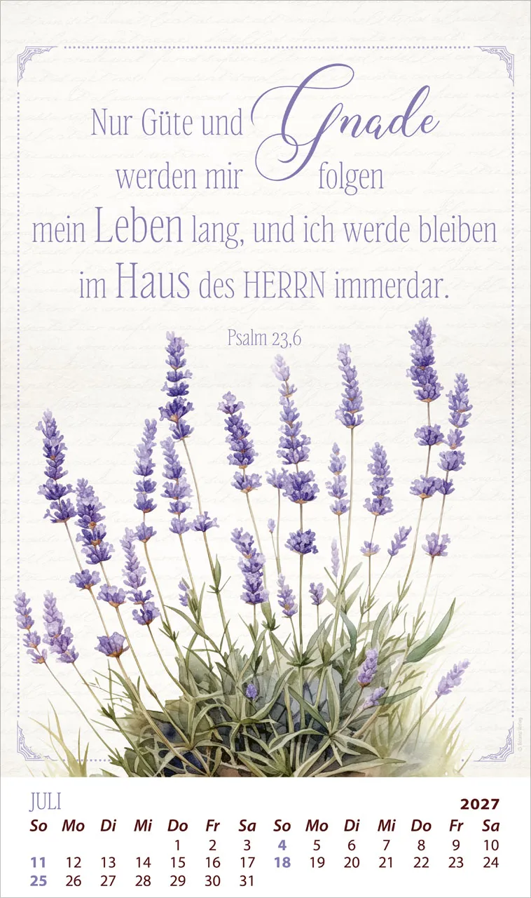 Die Kraft der Worte - Posterkalender