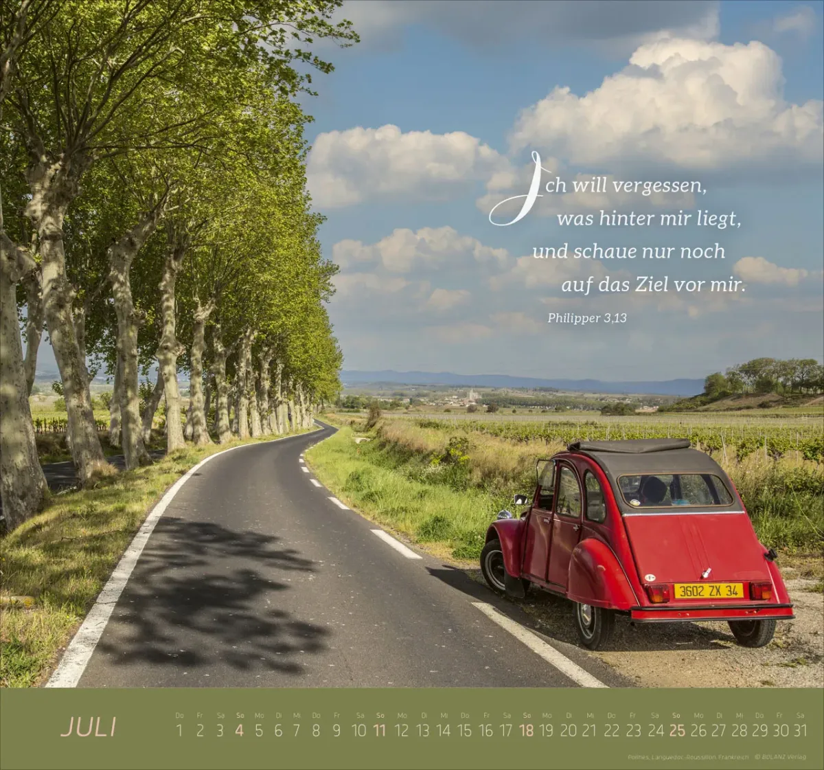 Ich bin der Weg - und die Wahrheit und das Leben, Wandkalender