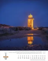Calendrier Phares, Leuchttürme, Lighthouses - trilingue allemand, français, anglais - Super...