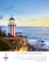 Calendrier Phares, Leuchttürme, Lighthouses - trilingue allemand, français, anglais - Super...