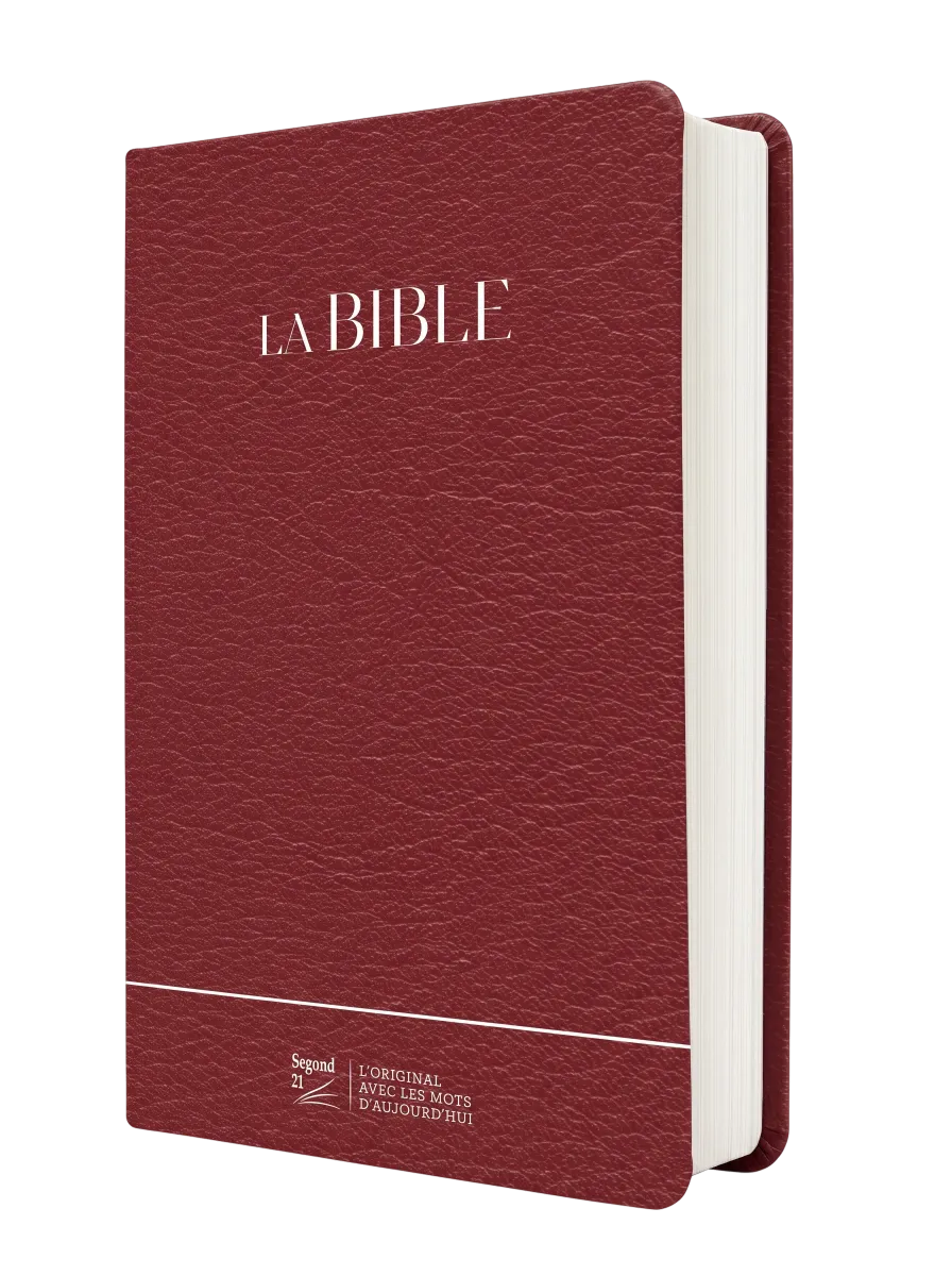 Bible S21 Confort, Souple en Skivertex, bordeaux