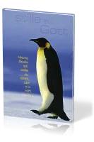 Blankbook Motiv Pinguin - Notizbuch "stille zu Gott"