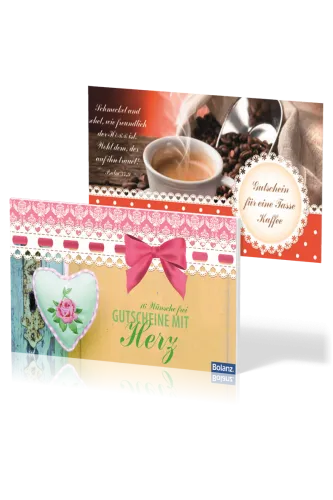 Gutscheinbücher Herz