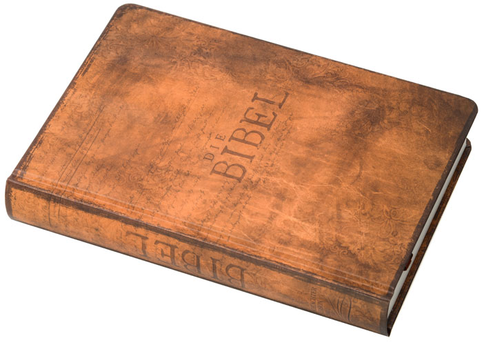 Allemand, Bible Schlachter 2000 [poche] références, parallèles, vintage, reliure cousue