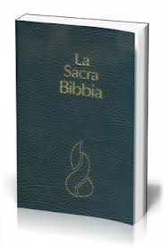 ITALIEN BIBLE, NUOVA RIVEDUTA [AVEC DEFAUT LEGER] MINI, SIMILI, NOIR
