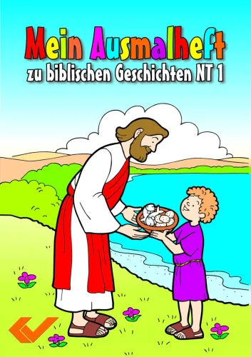 Mein Ausmalheft zu biblischen Geschichten - NT1