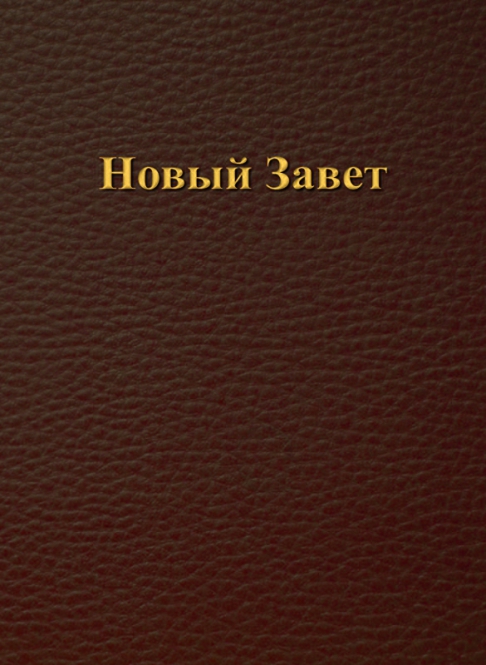 Russe, Nouveau Testament, synodal, grands caracteres