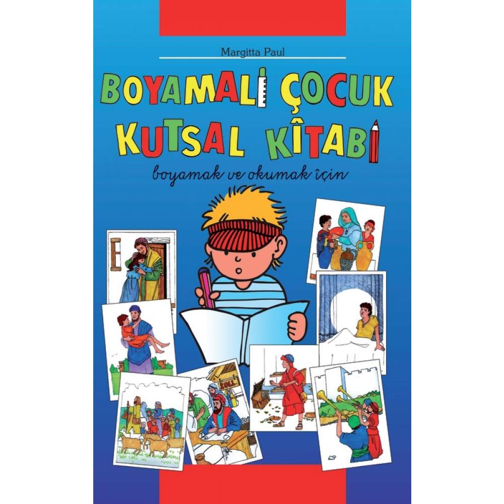 Bible à colorier en turc - Boyamali cocuk kutsal kîtabi
