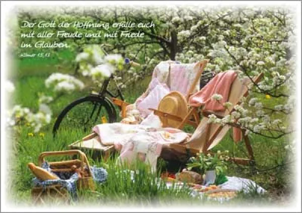 Doppelkarte Fahrradausflug