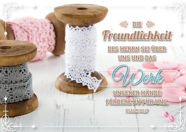 PK SPULEN IM BAND, 12 STÜCK - POSTKARTE