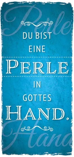 Magnet Lesezeichen Du bist eine Perle