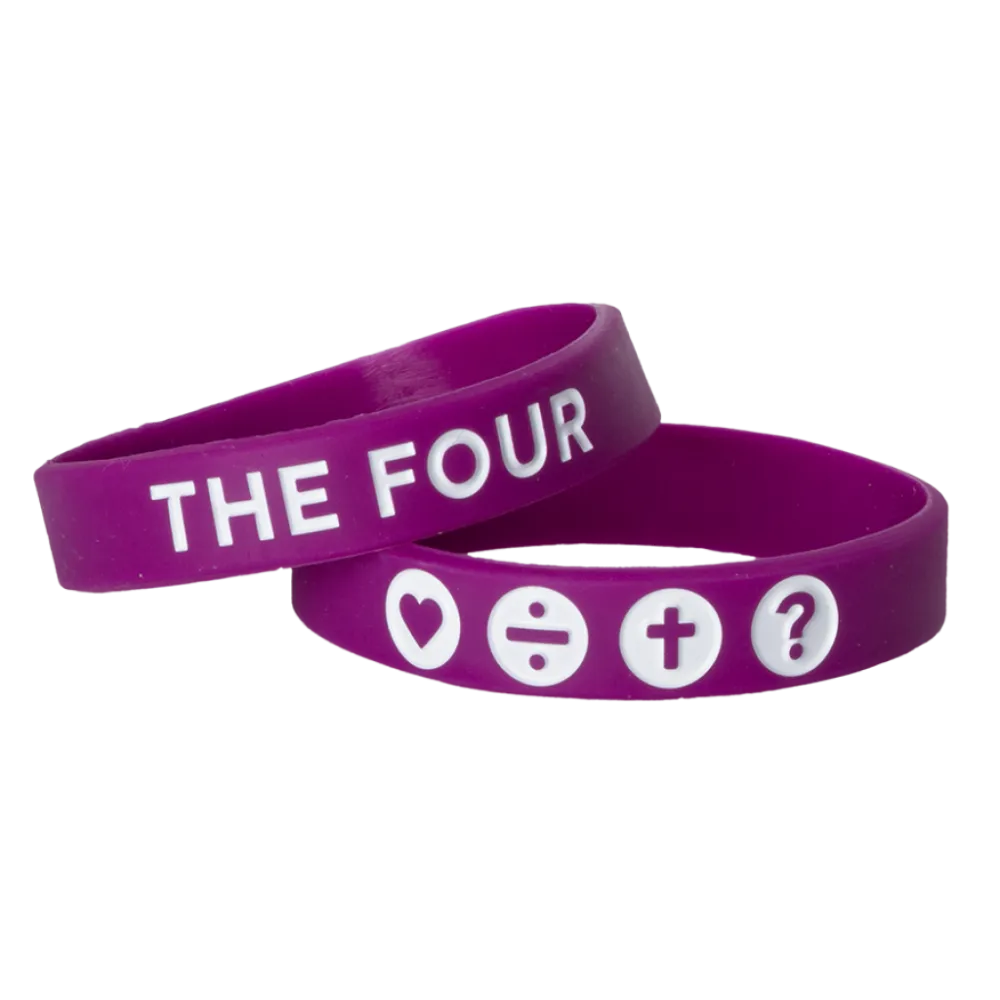 THE FOUR - ARMBAND VIOLETT 180MM