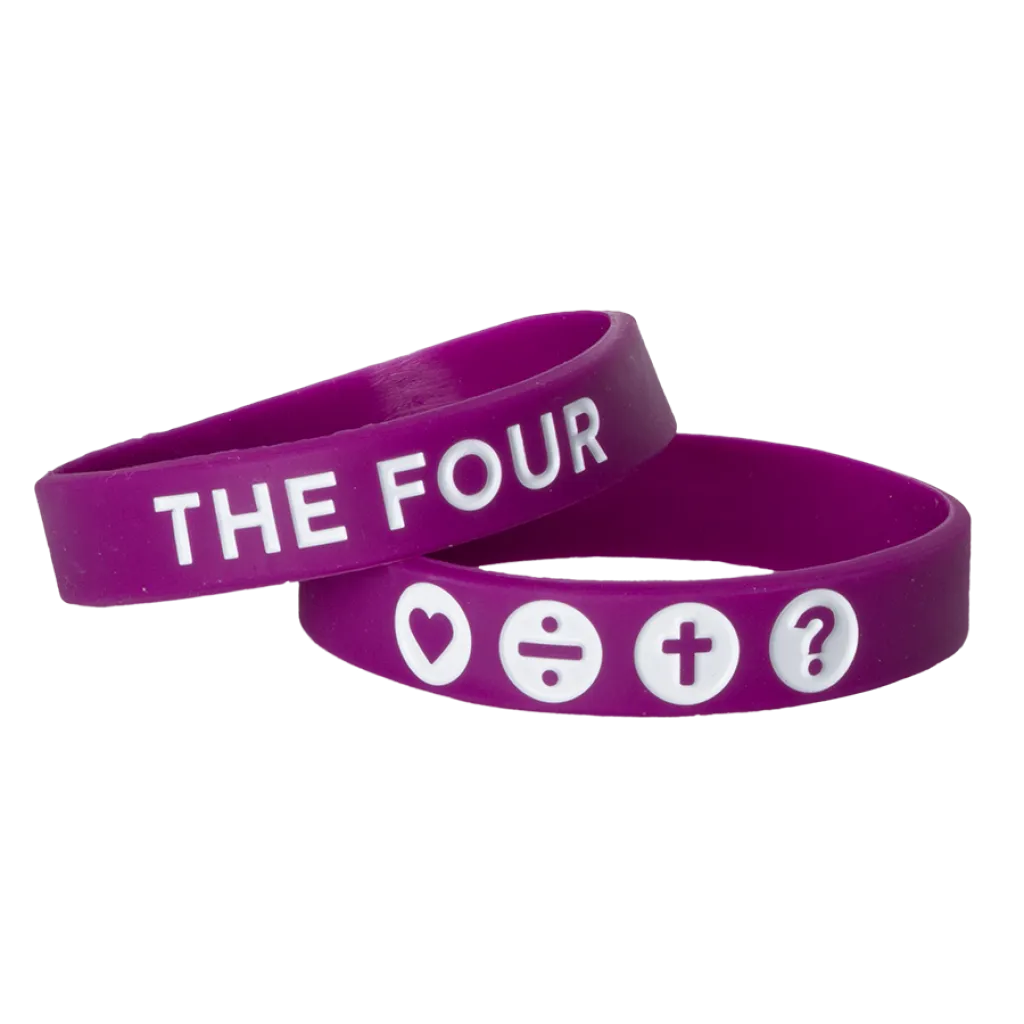 THE FOUR - ARMBAND VIOLETT 180MM