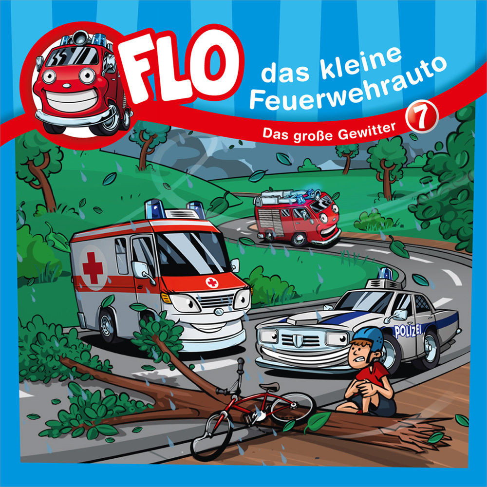 DAS GROSSE GEWITTER CD - FLO, DAS KLEINE FEUERWEHRAUTO