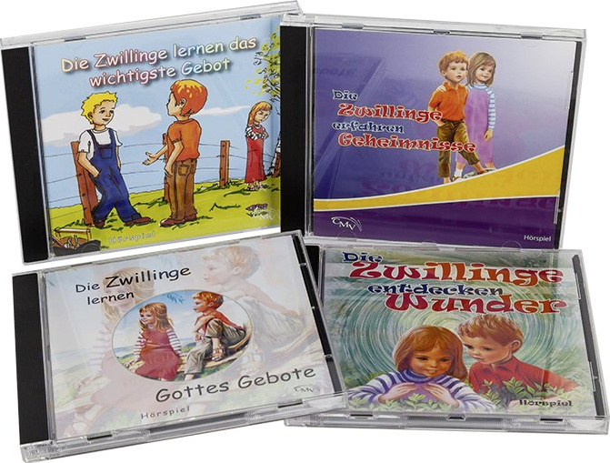 Die Zwillinge - Alle 4 Folgen - CD-Set