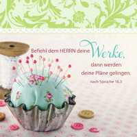 Mini Aufstellbuch Gedanken, Die Berühren, Vintage Wotschatzgalerie