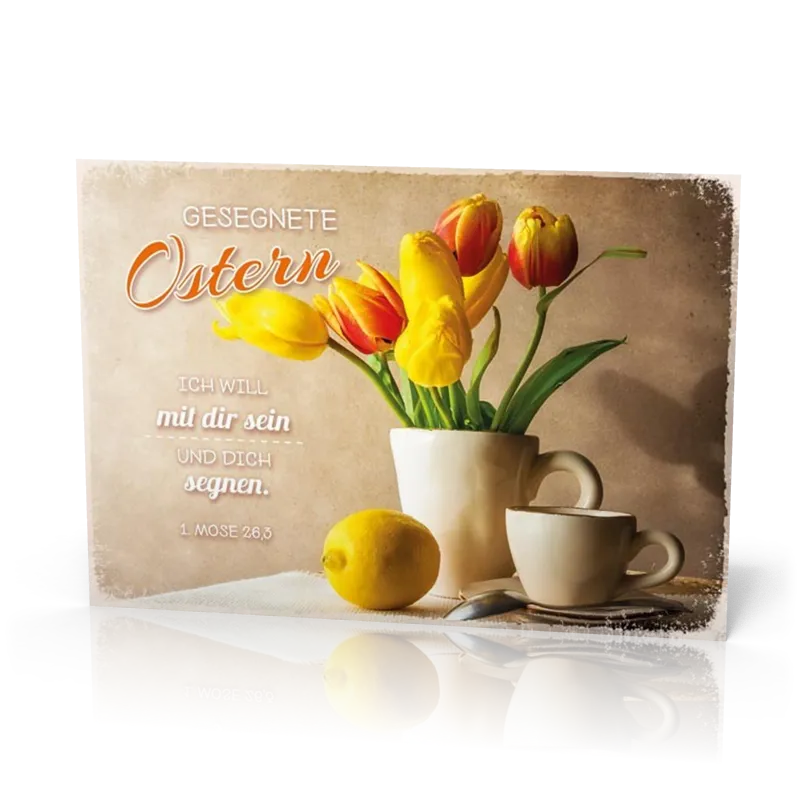 Doppelkarte Ostern Segen