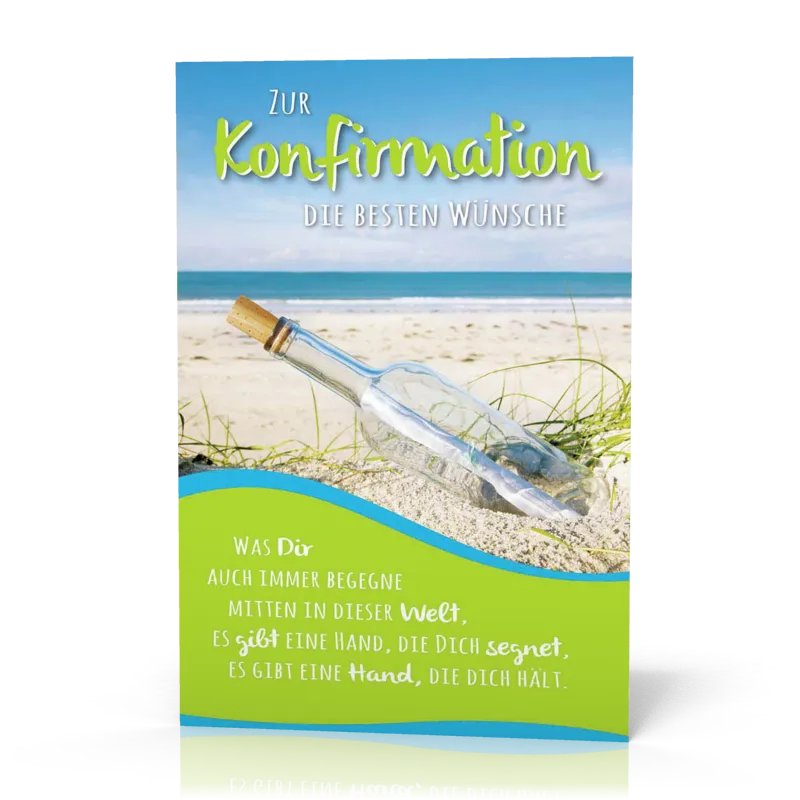 Doppelkarte Flaschenpost PG11