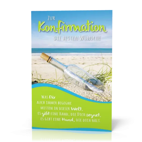 Doppelkarte Flaschenpost PG11