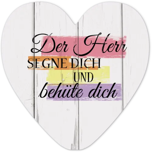 Wanddekoherz Der Herr Segne Dich