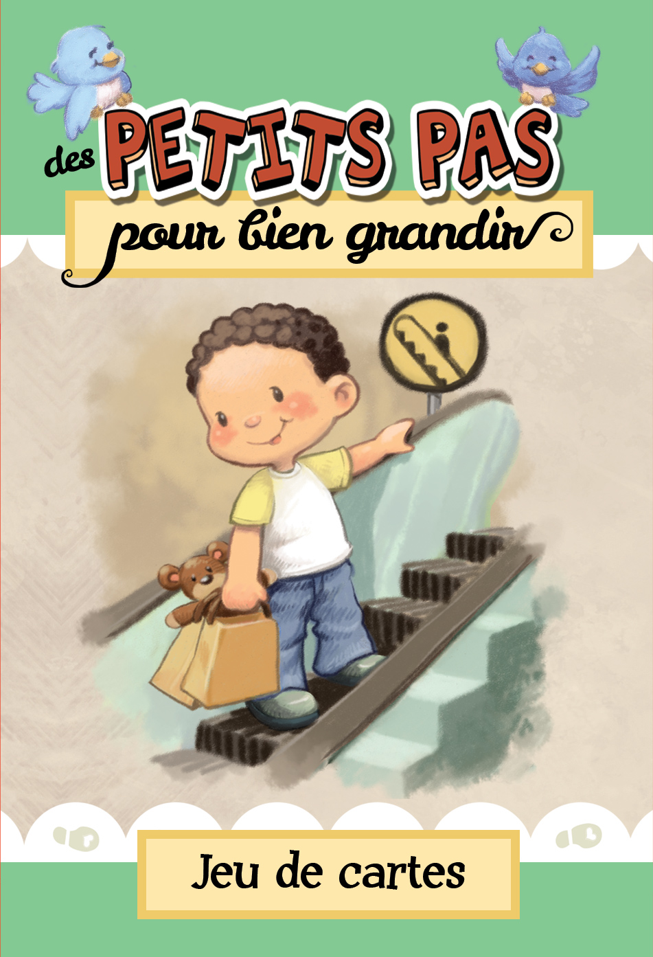 Des petits pas pour bien grandir - Jeux de cartes