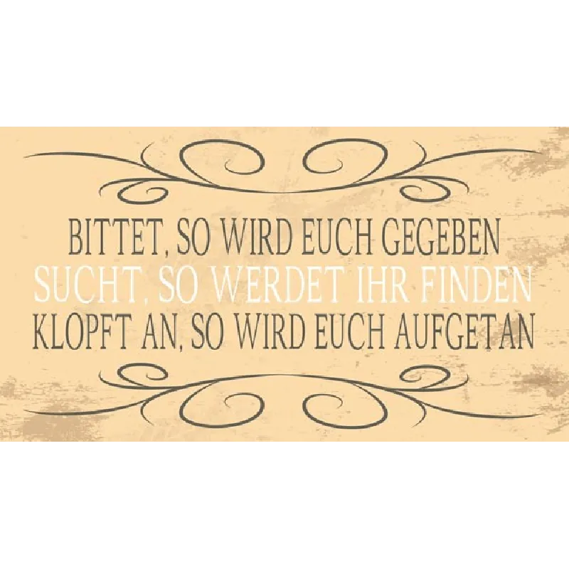 Wandschmuckschild 24 x 13 cm - 2er Paket