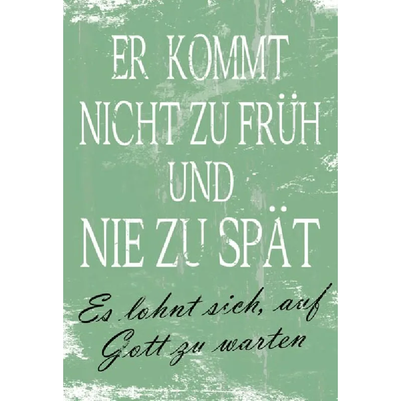 Wandschmuckschild 33 X 22,6 cm - 5er Paket