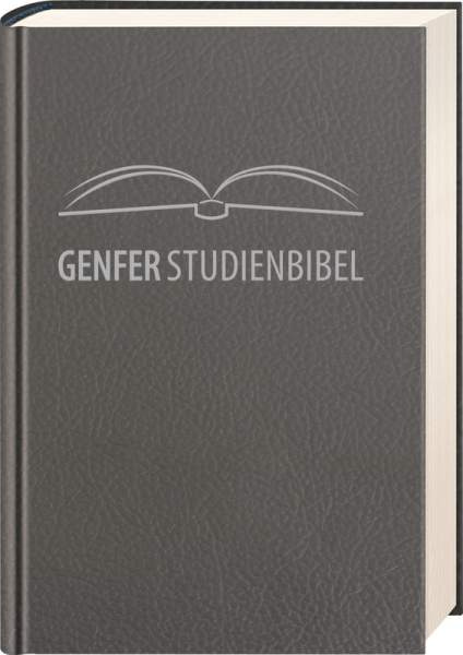 Genfer Studienbibel, Kunstleder grau